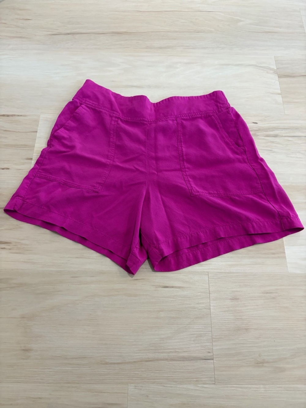 Wildfox Pink Flowy Shorts Elastic Waist Lounge Summer Shorts